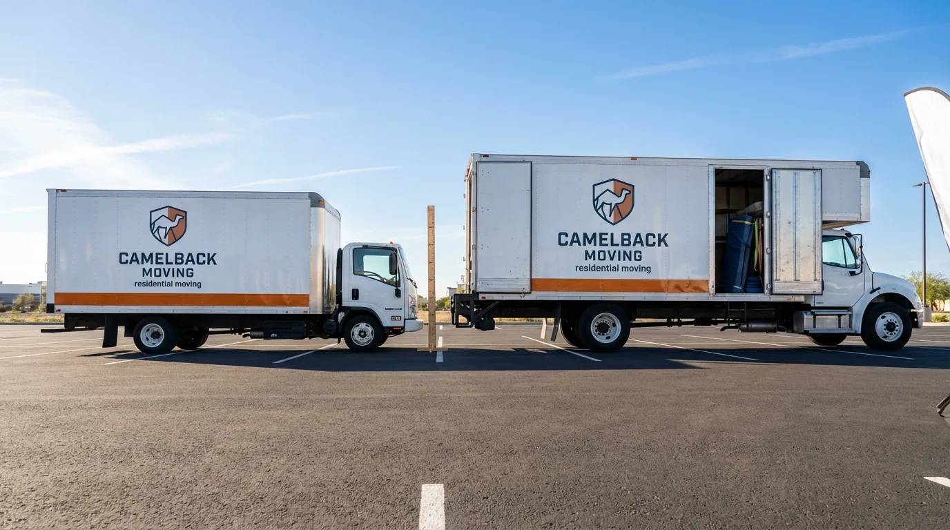 Moving truck size capacity guide in Slippery Rock
